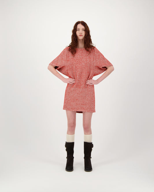 Dress ISLYNN - red herringbone