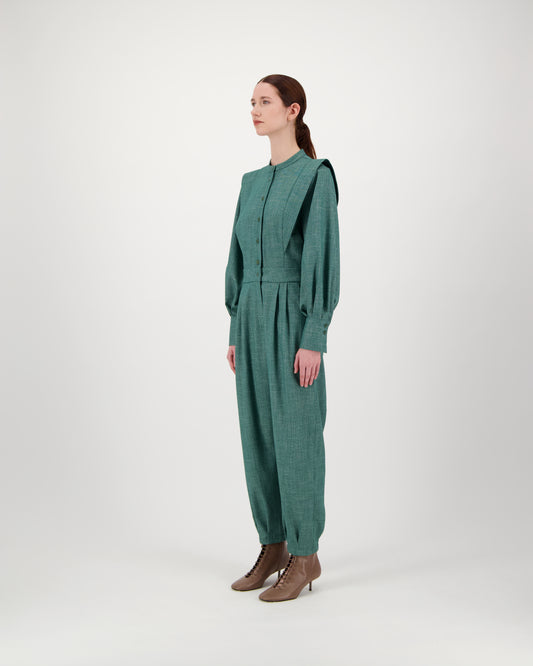 Jumpsuit EZTRA - green