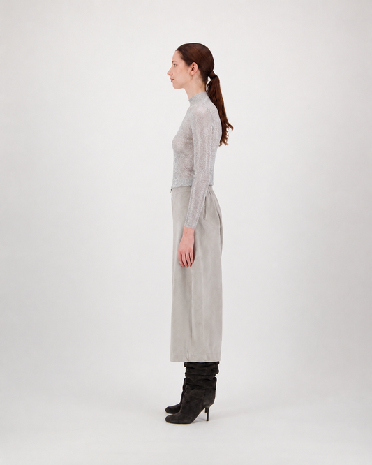 Top CARLOTTA - silver