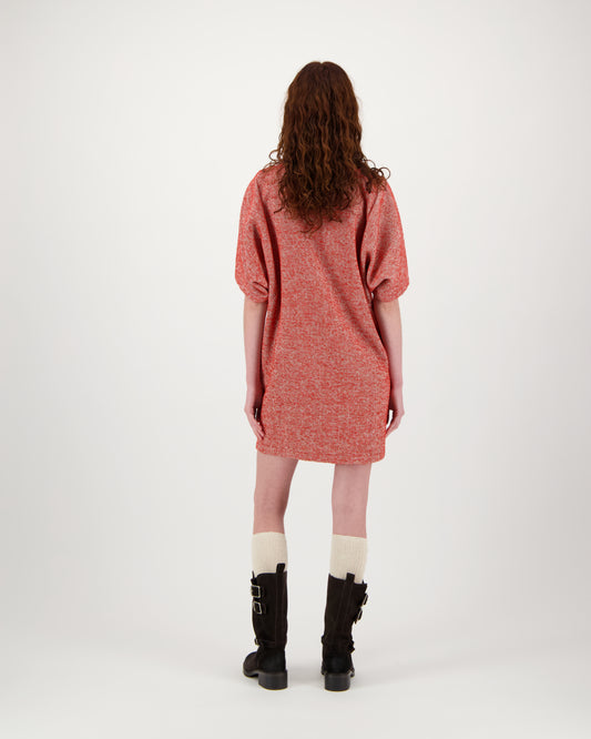 Dress ISLYNN - red herringbone