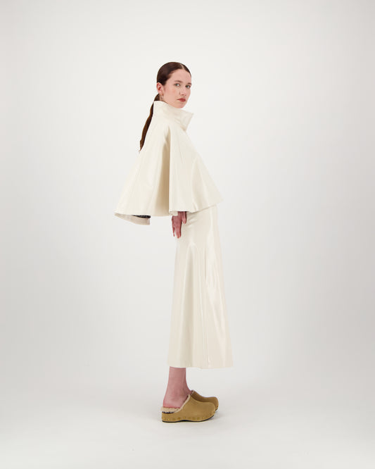 Blouse/Vest VALONIA - offwhite laqué