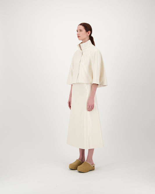 Blouse/Vest VALONIA - offwhite laqué