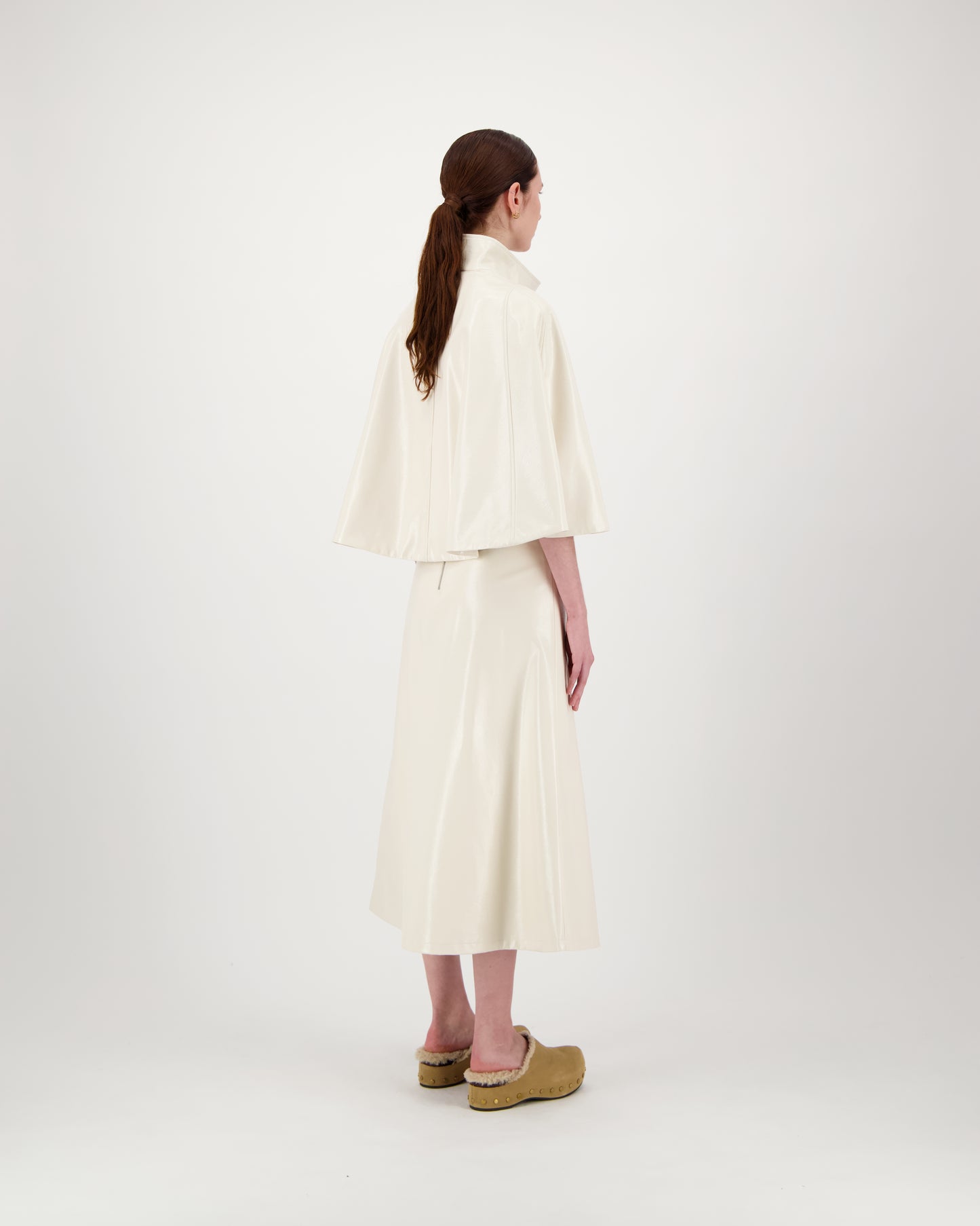 Blouse/Vest VALONIA - offwhite laqué