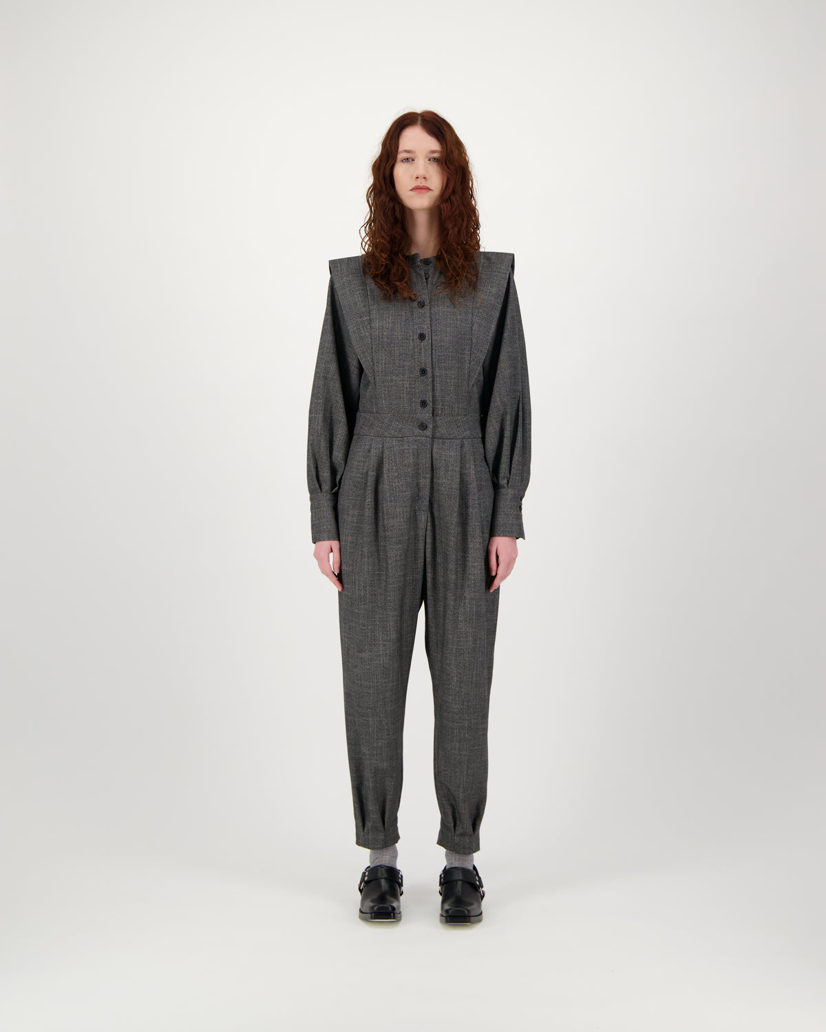 Jumpsuit EZTRA - black/grey