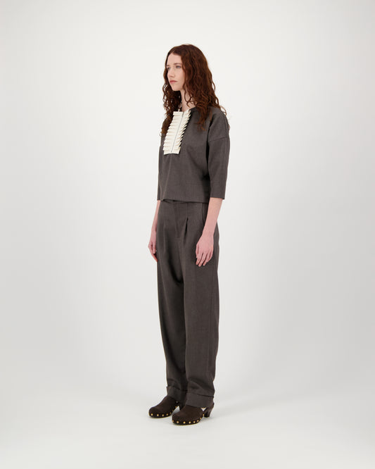 Trousers NEXA - brown