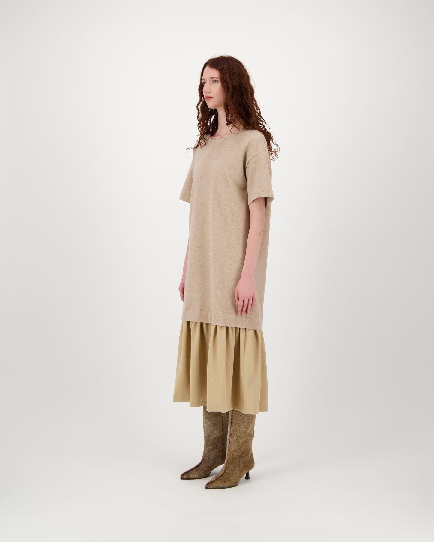 Dress CANDRA - beige