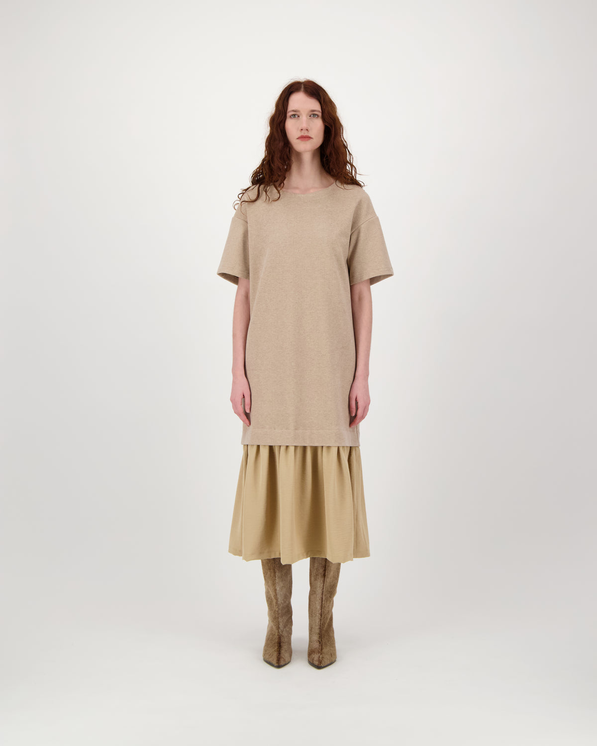Dress CANDRA - beige