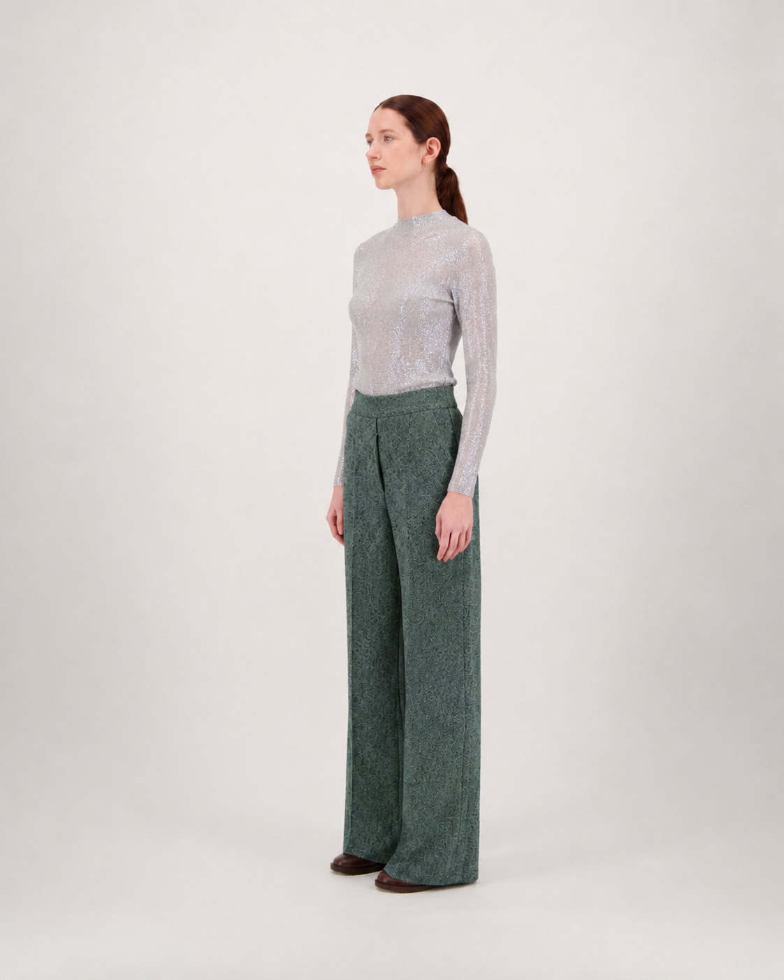 Top CARLOTTA - silver