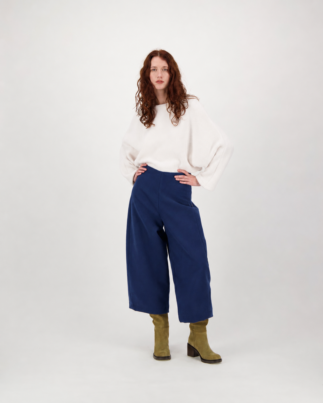 Trousers SOLVYN - blue