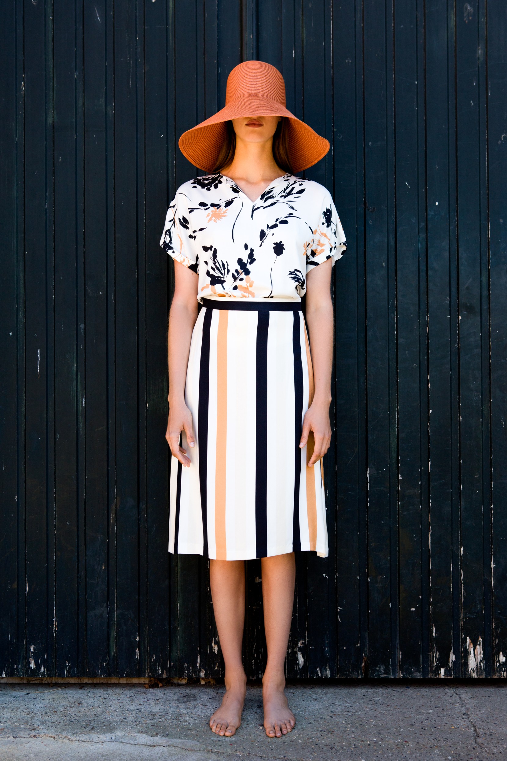 FAM-amelia-skirt-stripes-mia-ecoprint-blouse-floral-2