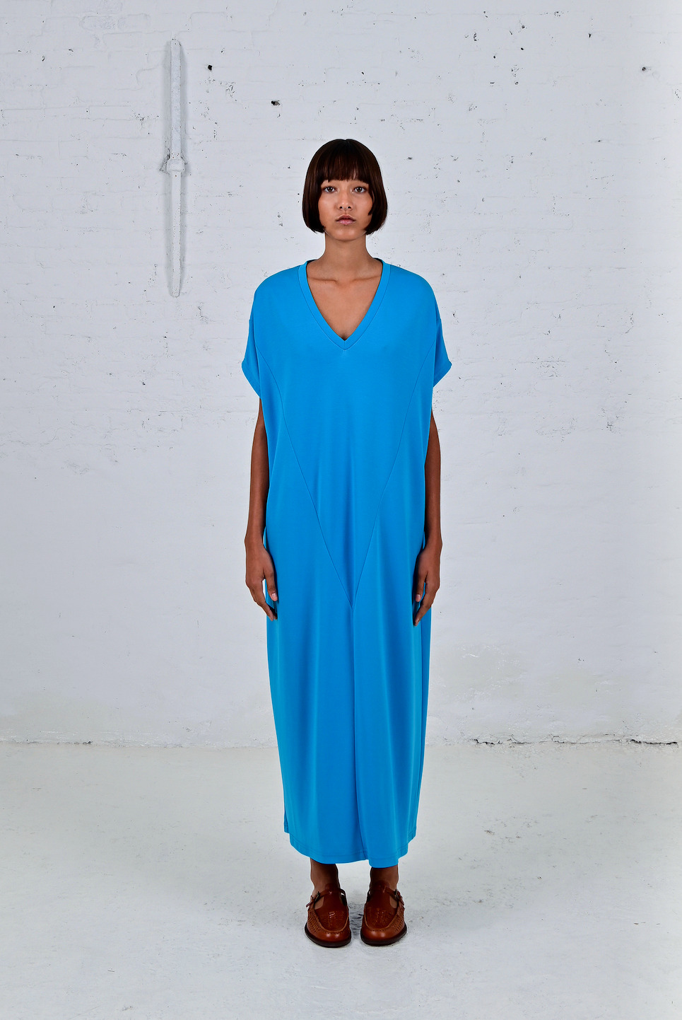 Elo Dress - Blue Eco Lyocell - FAM the label