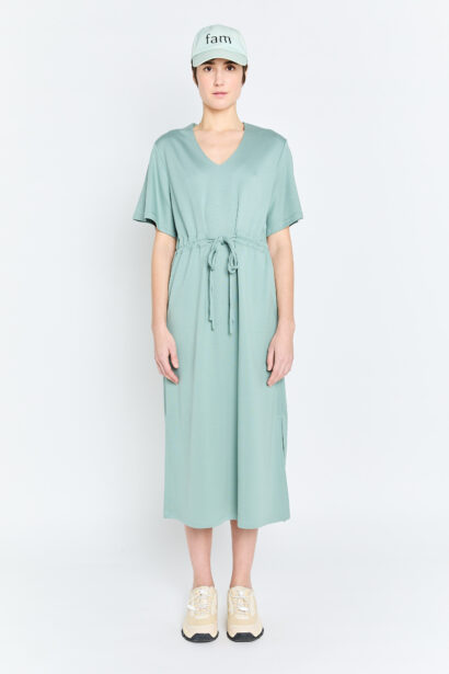 Margot dress - green lyocell